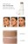 Glow Time Bronzer Stick swatches on light and medium skin tones.