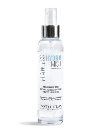 INSTYTUTUM Flawless Hydra Mist Classic bottle with clean hydrating blue accent