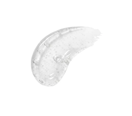 Close-up of the clear gel texture of INSTYTUTUM Adaptogel Cleanser