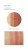 Copper Dusk PureBronze Shimmer swatches on a forearm.