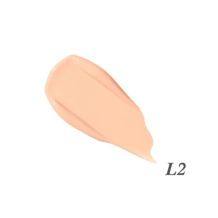L2 shade swatch of Jane Iredale Skintuition Concealer in a light warm beige tone.