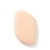 Jane Iredale Flocked Sponge in a soft pale pink shade with ergonomic curved shape.