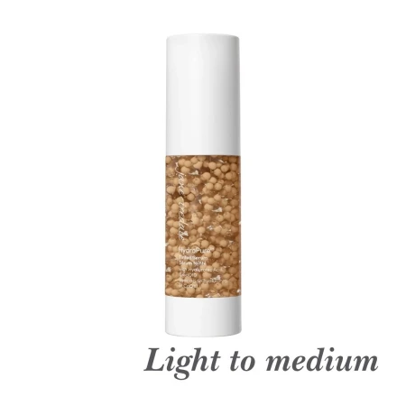 Light to Medium 3 HydroPure Tinted Serum swatch with a subtle warm golden undertone.