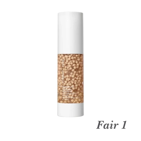 Fair 1 HydroPure Tinted Serum swatch in a very fair cool beige tone.