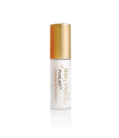 Jane Iredale PureLash Lash Extender & Conditioner MINI in a slim white tube with gold cap