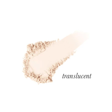 Powder-Me SPF 30 refill shade swatch Translucent, a very light sheer beige with neutral undertone.